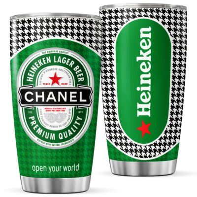 Chanel Heineken Stainless Steel Tumbler 20Oz 30Oz Let The Colors