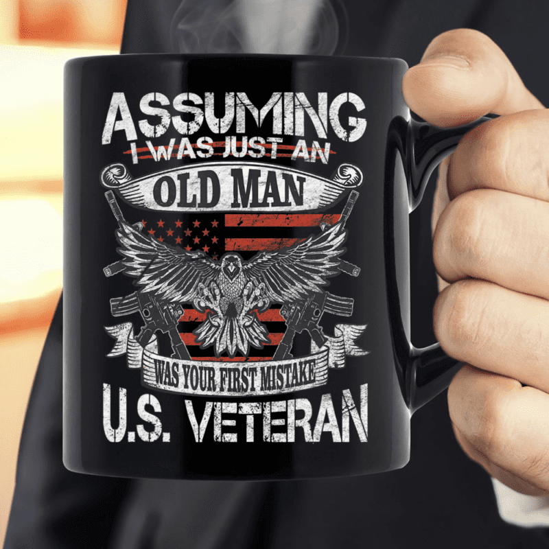 I Am More Than Just An Old Man - I'm A Veteran Mug