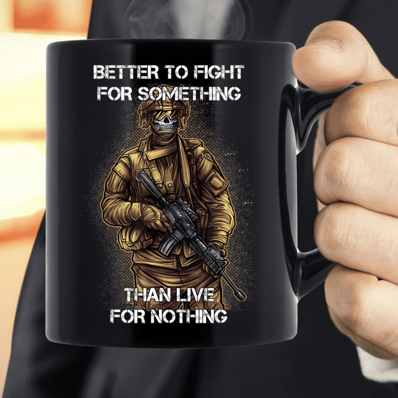 Motivation For Combat Soldier Quote Veteran Saying Mug