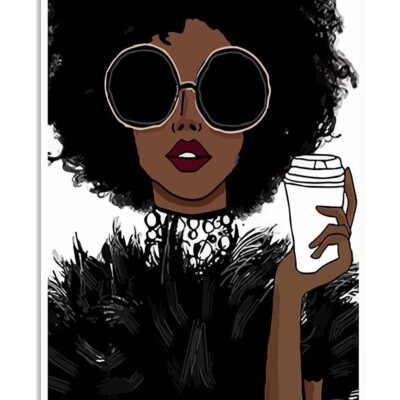 African Black Art Black Queen Vertical Poster Canvas Wall Decor Visual Art 1 1