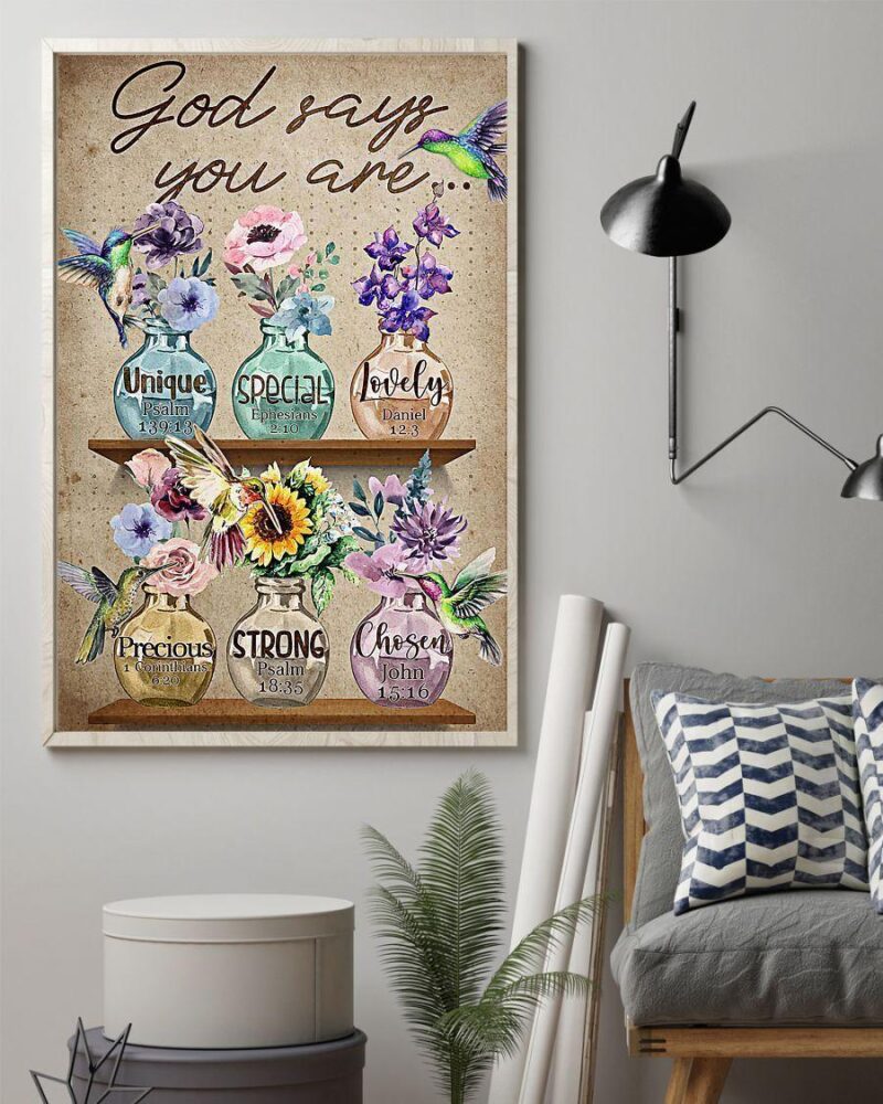 Garden God Says You Are Vertical Poster Canvas - Wall Decor Visual Art