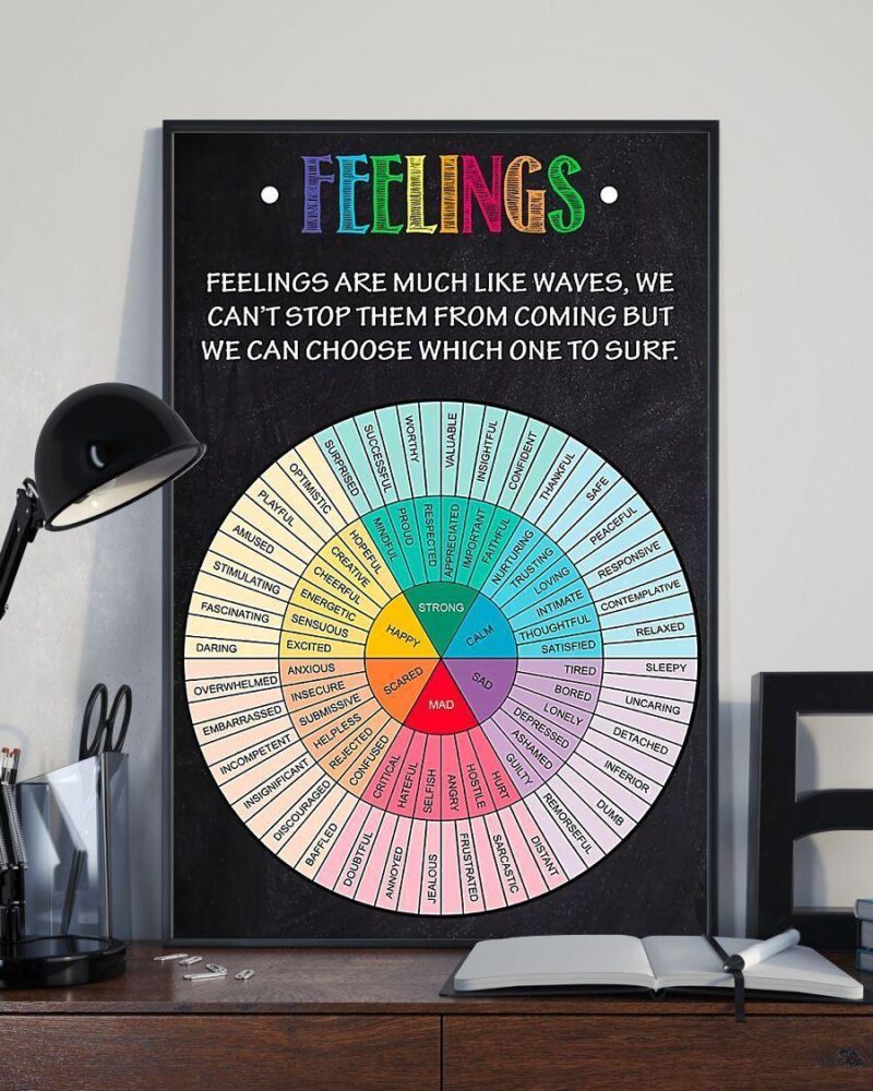 Social Worker Feelings Vertical Poster Canvas- Wall Decor Visual Art