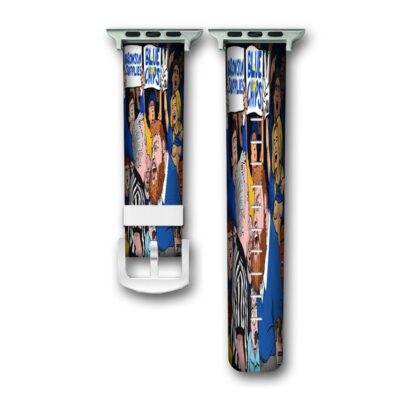 Action Bronson Blue Chips Custom Apple Watch Band Genuine Wrist Band Replacement