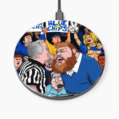 Action Bronson Blue Chips Wireless Charger Custom Charging Pad iPhone Samsung
