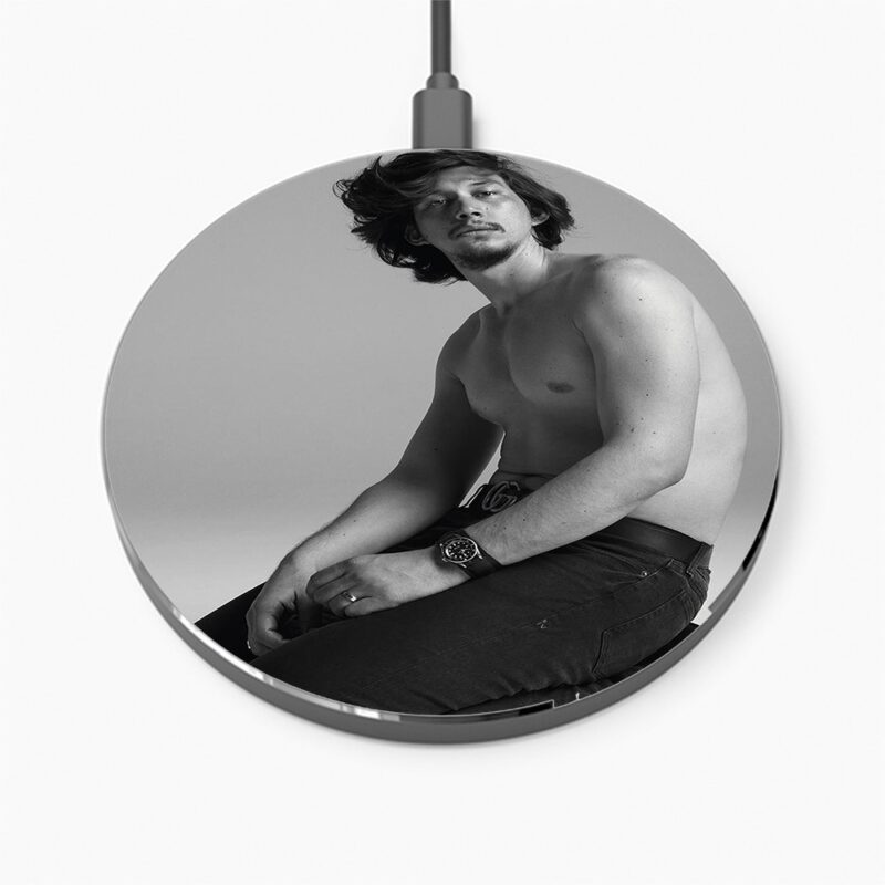 Adam Driver Wireless Charger Custom Charging Pad iPhone Samsung