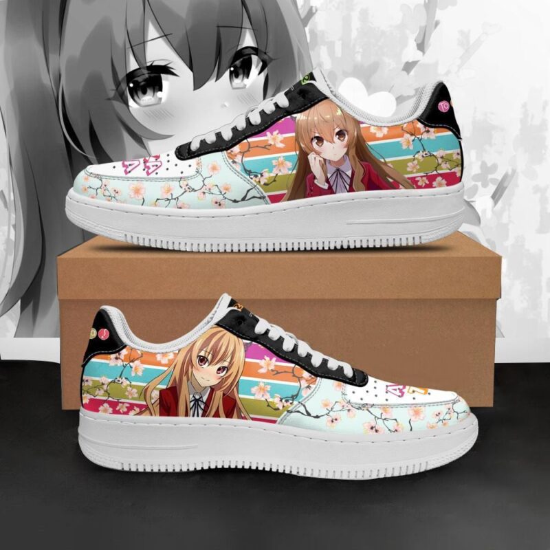 Aisaka Taiga Shoes Toradora Custom Anime Shoes Air Force 1 Sneakers