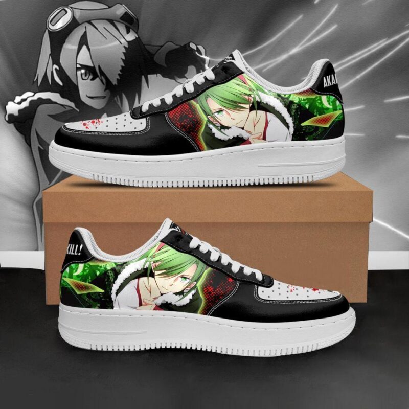 Akame Ga Kill Lubbock Shoes Custom Anime Air Force 1 Sneakers