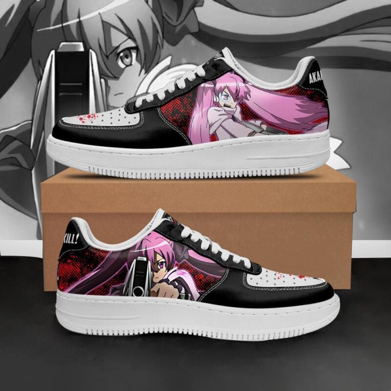 Akame Ga Kill Mine Shoes Custom Anime Air Force 1 Sneakers