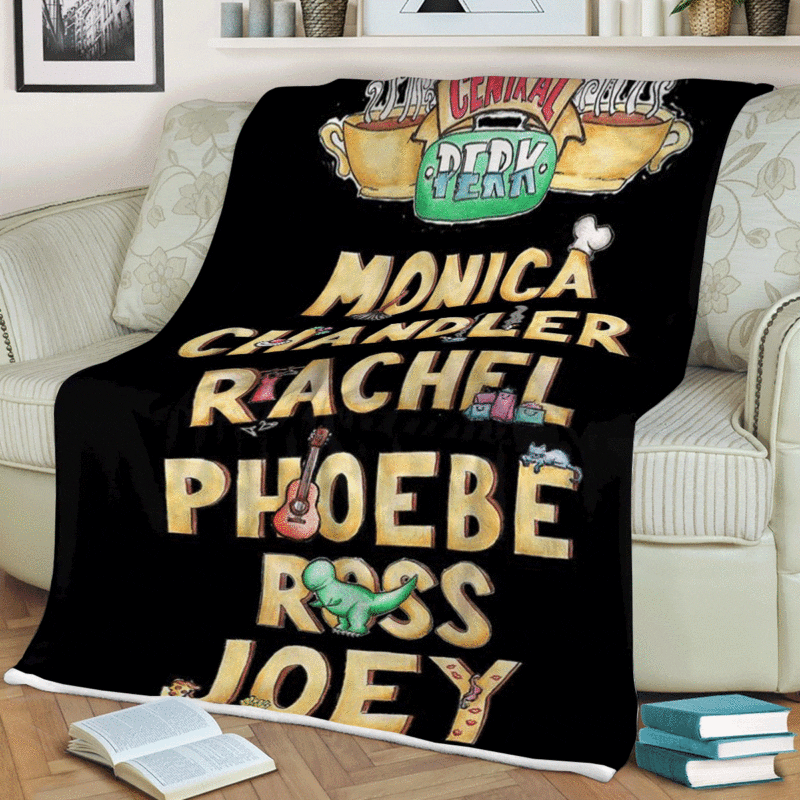 Friends Gift For Fan Comfy Sofa Throw Blanket Gift