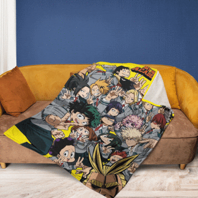 All Team My Hero Academia Wiki Anime Christmas 123My Hero Academia Wiki Gift For Fan Comfy Sofa Throw Blanket Gift 2