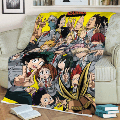All Team My Hero Academia Wiki Anime Christmas 123,My Hero Academia Wiki Gift For Fan Comfy Sofa Throw Blanket Gift