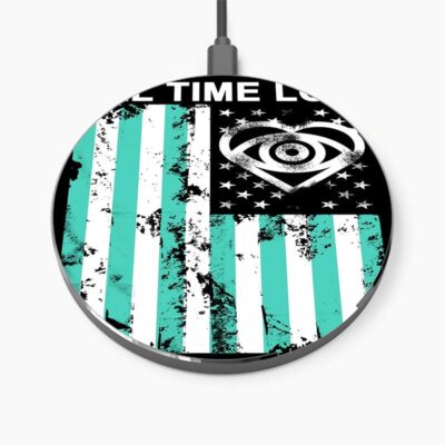 All Time Low Flag New Wireless Charger Custom Charging Pad iPhone Samsung