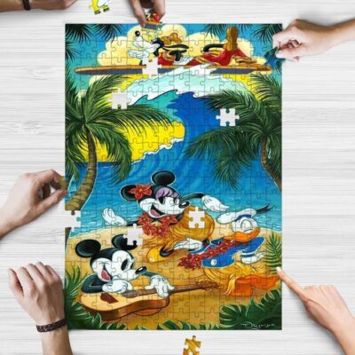 Aloha Mickey Mouse Fan Gift