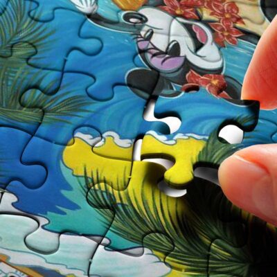 Aloha Mickey Mouse Cartoon Disney Ver8 Gifts Lover Jigsaw Puzzle GameAloha Mickey Mouse Fan Gift 4
