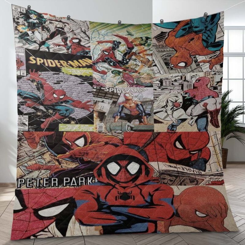 Spiderman Comfy Sofa Throw Blanket Gift 2