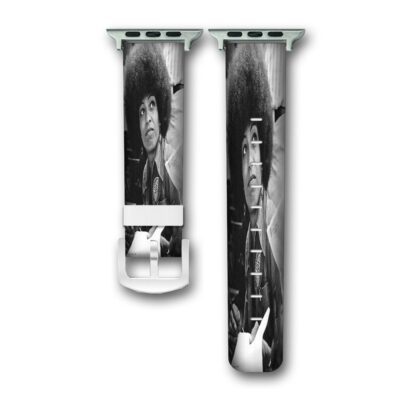 Angela Davis Custom Apple Watch Band Genuine Wrist Band Replacement