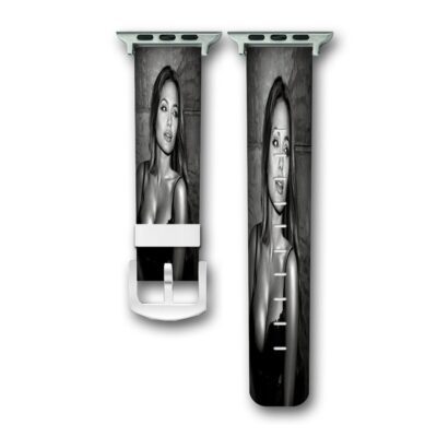 Angelina Jolie Sexy Custom Apple Watch Band Genuine Wrist Band Replacement