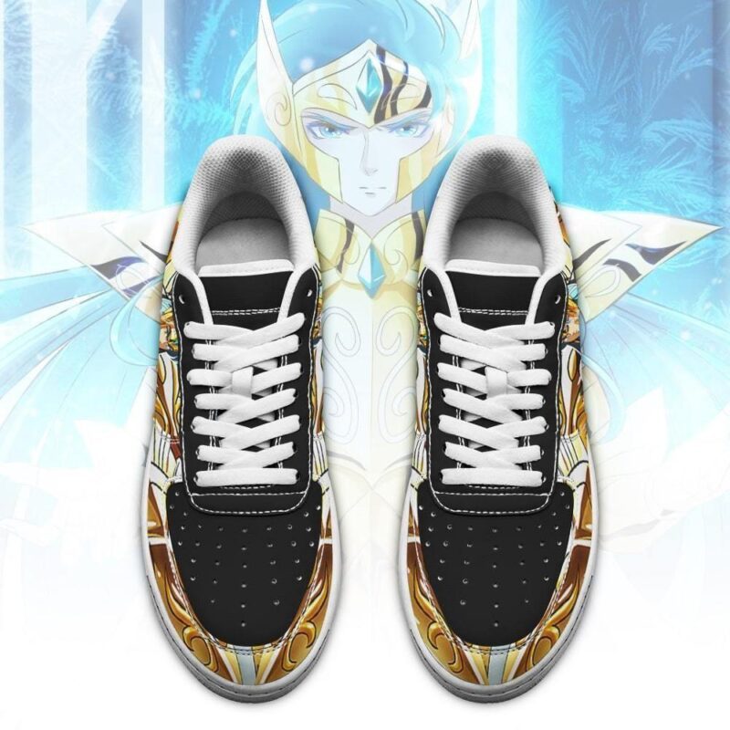 Aquarius Camus Sneakers Uniform Saint Seiya Anime Shoes Air Force 1 Sneakers 1