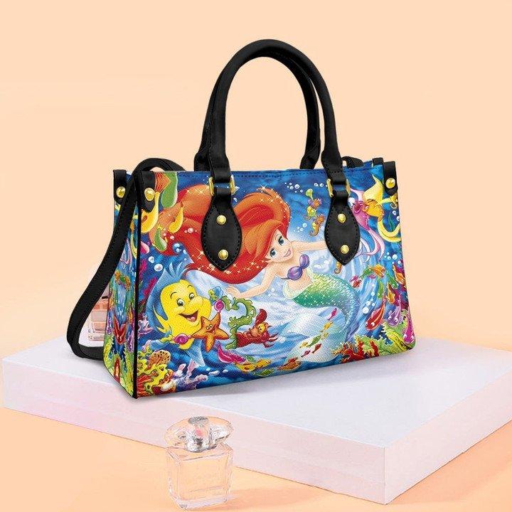 Ariel The Little Mermaid Disney Princess Fashion Lady Handbag LHB39 ...