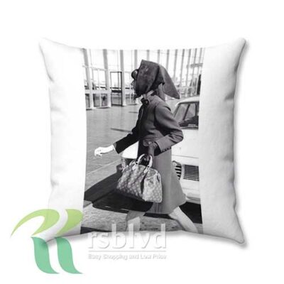 Audrey Hepburn Louis Vuitton Quote Custom Pillow Case Cover