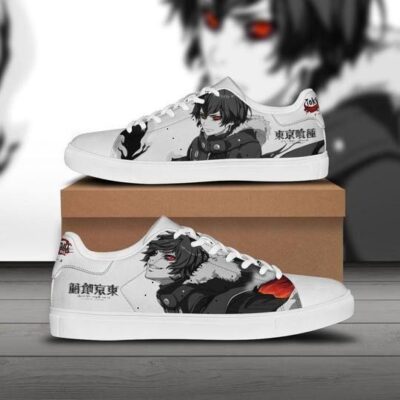Ayato Kirishima Tokyo Ghoul Low Top Leather Stan Smith Shoes SST1041