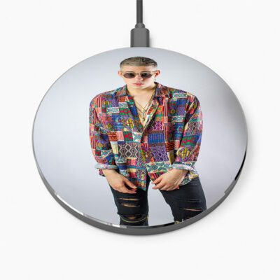 Bad Bunny Wireless Charger Custom Charging Pad iPhone Samsung