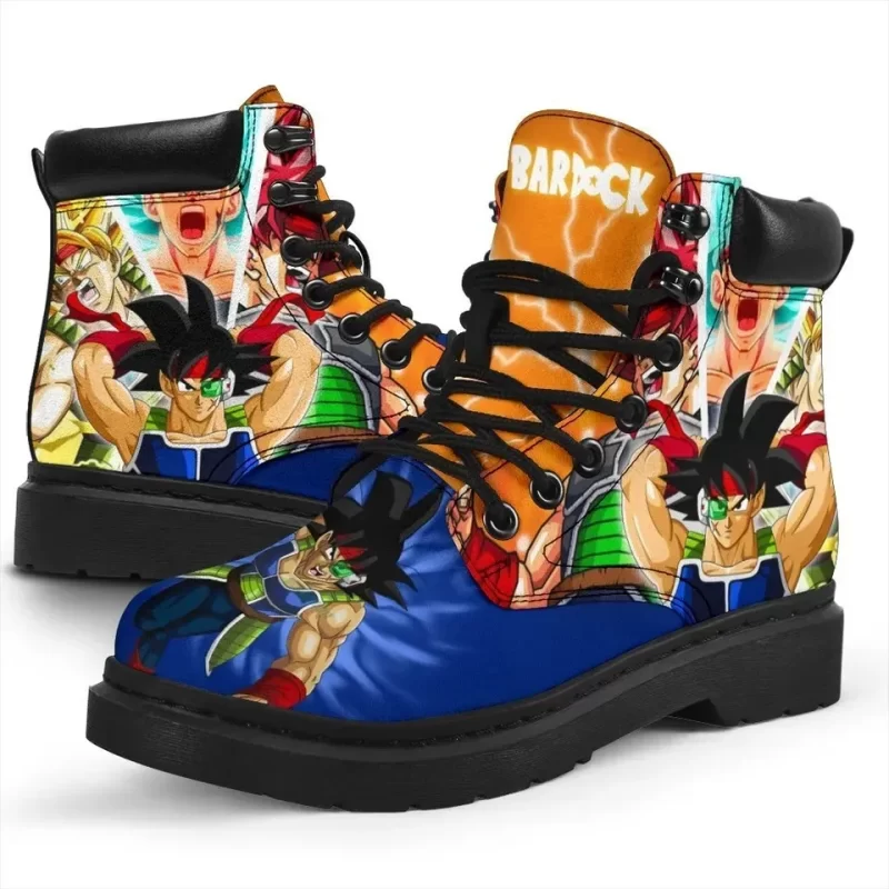 Bardock Dragon Ball Boots Shoes Custom Anime