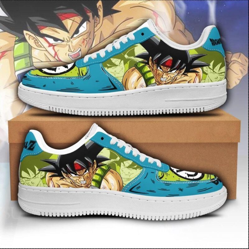 Bardock Sneakers Custom Dragon Ball Anime Shoes Fan Gift Air Force 1 Sneakers