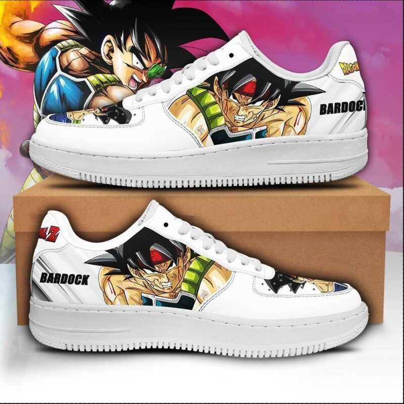 Bardock Sneakers Custom Dragon Ball Z Anime Shoes Air Force 1 Sneakers