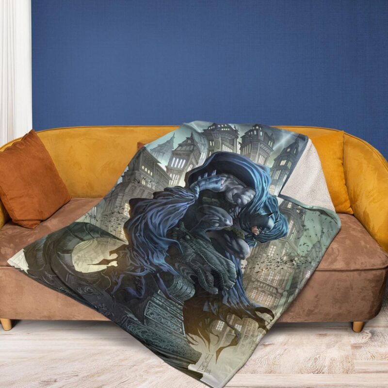 Batman DC Comics Superhero Comics 2 Comfy Sofa Throw Blanket Gift