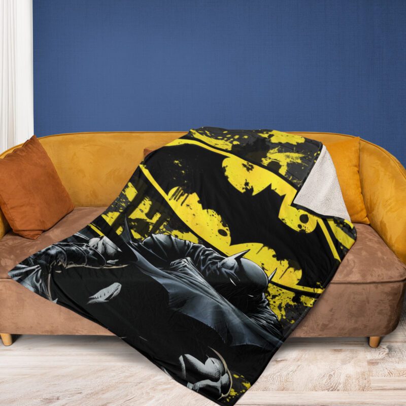 Batman DC Comics Superhero Comics 3 Comfy Sofa Throw Blanket Gift