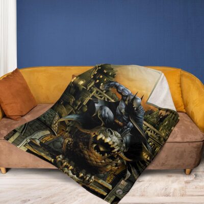 Batman DC Comics Superhero Comics Comfy Sofa Throw Blanket Gift