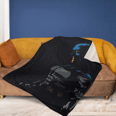 Batman Dark Night DC Comics Ver2 Christmas Gift Comfy Sofa Throw Blanket Gift 2