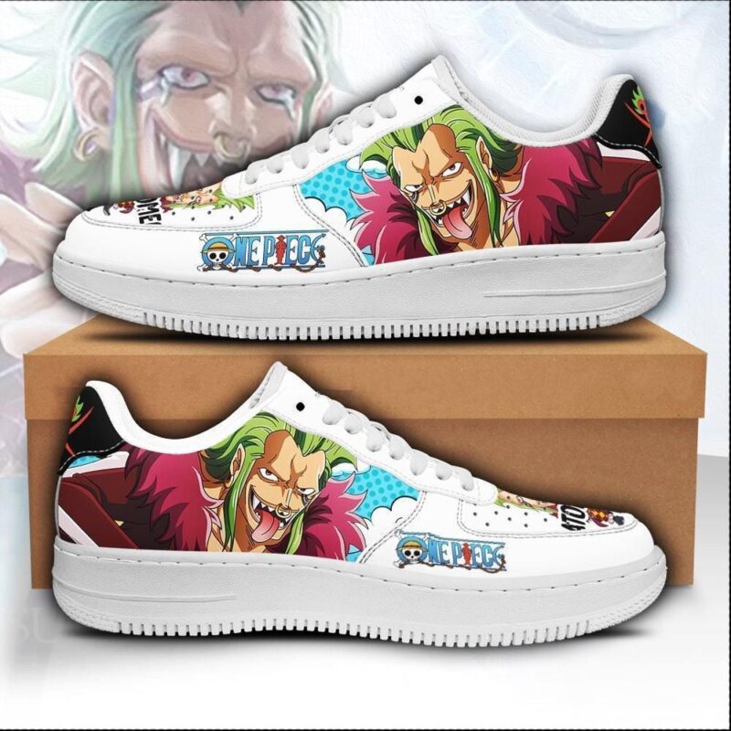 Batolomeo Sneakers Custom One Piece Anime Shoes Fan Air Force 1 Sneakers