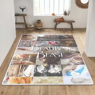 Beauty And The Beast Beatiful Art Rug Floor Decor