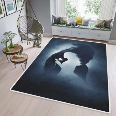 Beauty and the Beast Area Rug Living Room, Belle and The Beast Rug Floor Decor