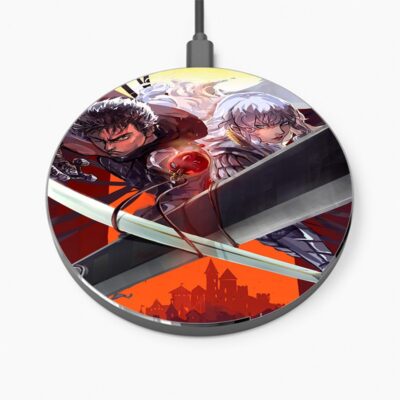 Berserk Art Wireless Charger Custom Charging Pad iPhone Samsung