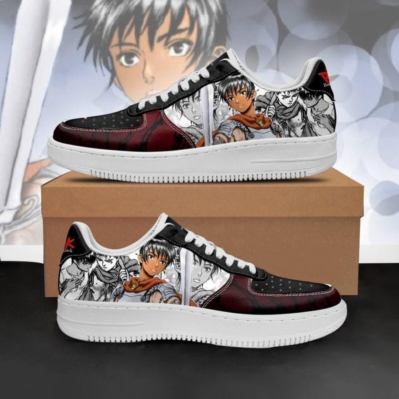 Berserk Casca Sneakers Berserk Anime Shoes Mixed Manga Air Force 1 Sneakers