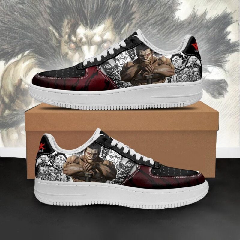 Berserk Zodd Sneakers Berserk Anime Shoes Mixed Manga Air Force 1 Sneakers