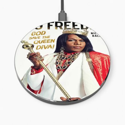Big Freedia Wireless Charger Custom Charging Pad iPhone Samsung