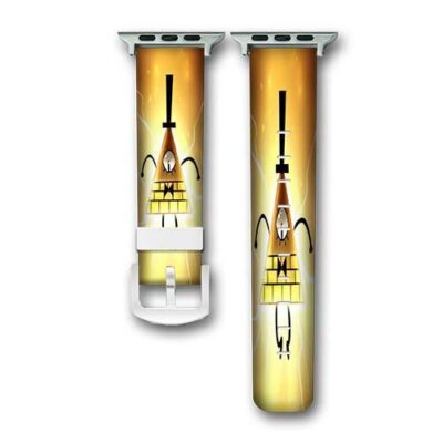 Bill Cipher Gravity Falls Art Custom Apple Watch Band Genuine Wrist Band Replacement