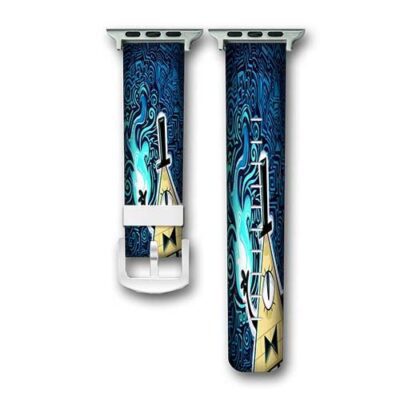 Bill Cipher Gravity Falls Custom Apple Watch Band Genuine Wrist Band Replacement