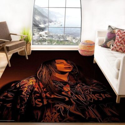 Billie Eilish Rug 9, Gift For Fan Rug Floor Decor
