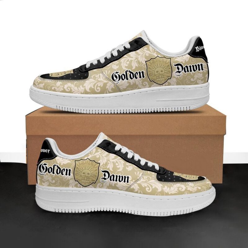 Black Clover Shoes Magic Knights Squad Golden Dawn Sneakers Anime Air Force 1 Sneakers