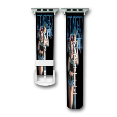 Black Lagoon Poster Wall Decor Custom Apple Watch Band Genuine Wrist Band Replacement