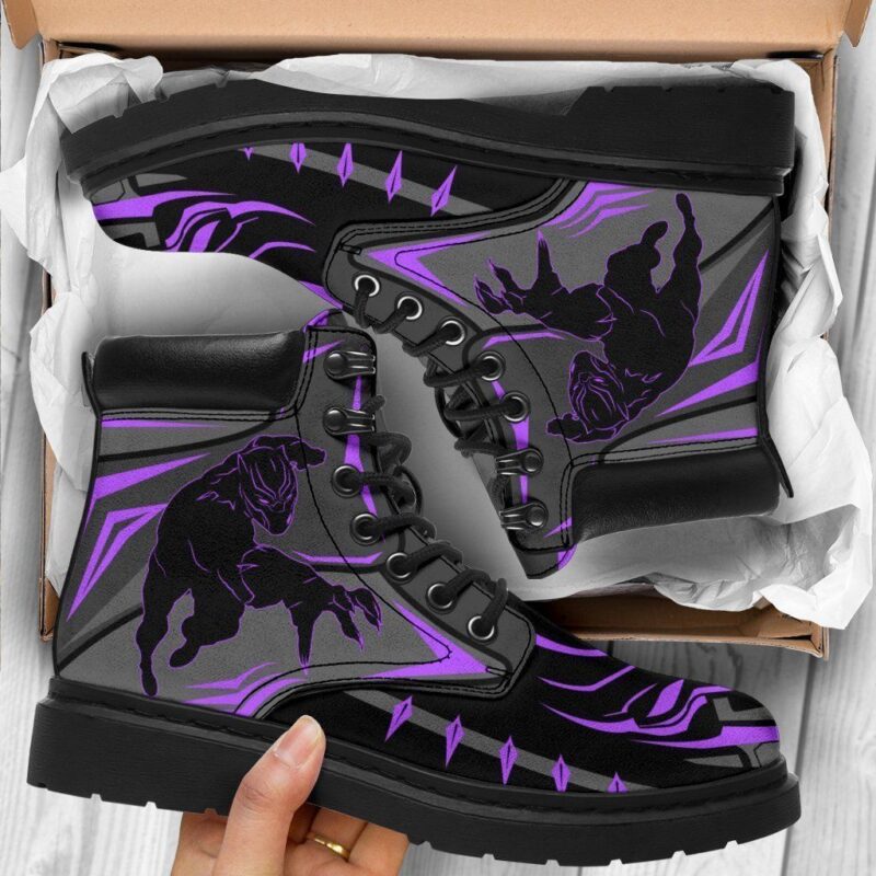 Black Panther A999 Leather Boots For Lover Working Boots Leather Boots Timber Motorcycle Boots