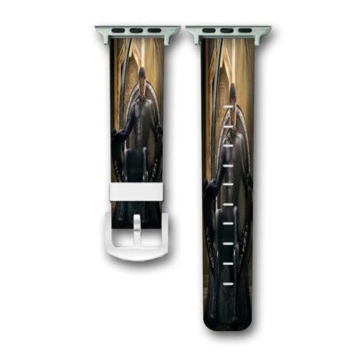 Black Panther Custom Apple Watch Band Genuine Wrist Band Replacement