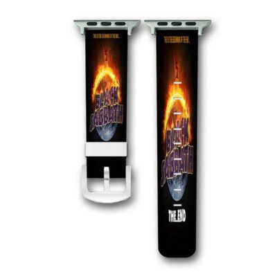 Black Sabbath The End Custom Apple Watch Band Genuine Wrist Band Replacement