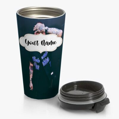 Blackbear Travel Mug Custom Personalized Name Stainless Steel Bottle