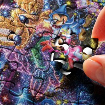 Bling Bling Mickey And Friends Light Festival Puzzle Game Disney Fan Gift Disney Gift 3